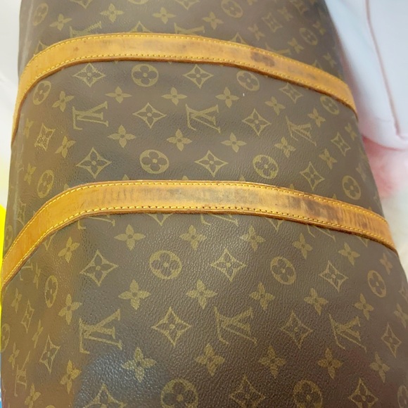 LOW START- Louis Vuitton Monogram Keep All Bandouliere 55 Bag - Picture 9 of 12
